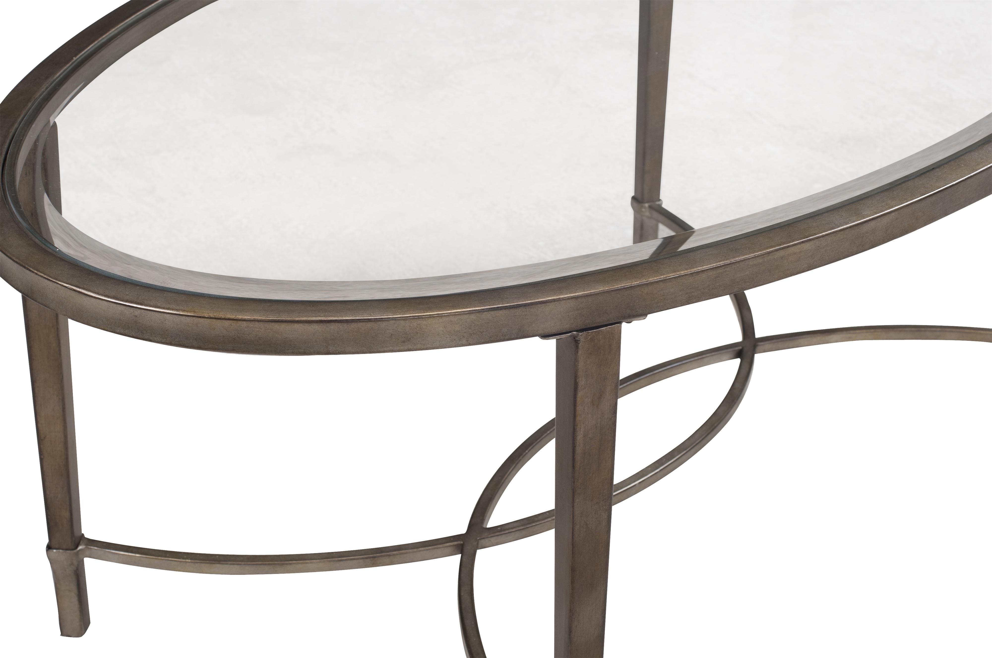Magnussen Home Copia Occasional Tables T2114-47 Transitional Metal and ...